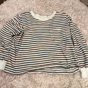 colorful striped MADEWELL shirt-longsleeve